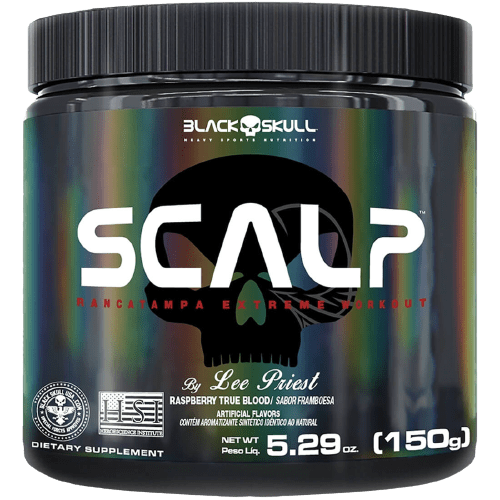 Scalp Black Skull 150g